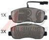 A.B.S. 37848 OE Brake Pad Set, disc brake